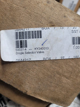 NEW SELECTOR VALVE 00983864 SM-8 PLATED BODY
