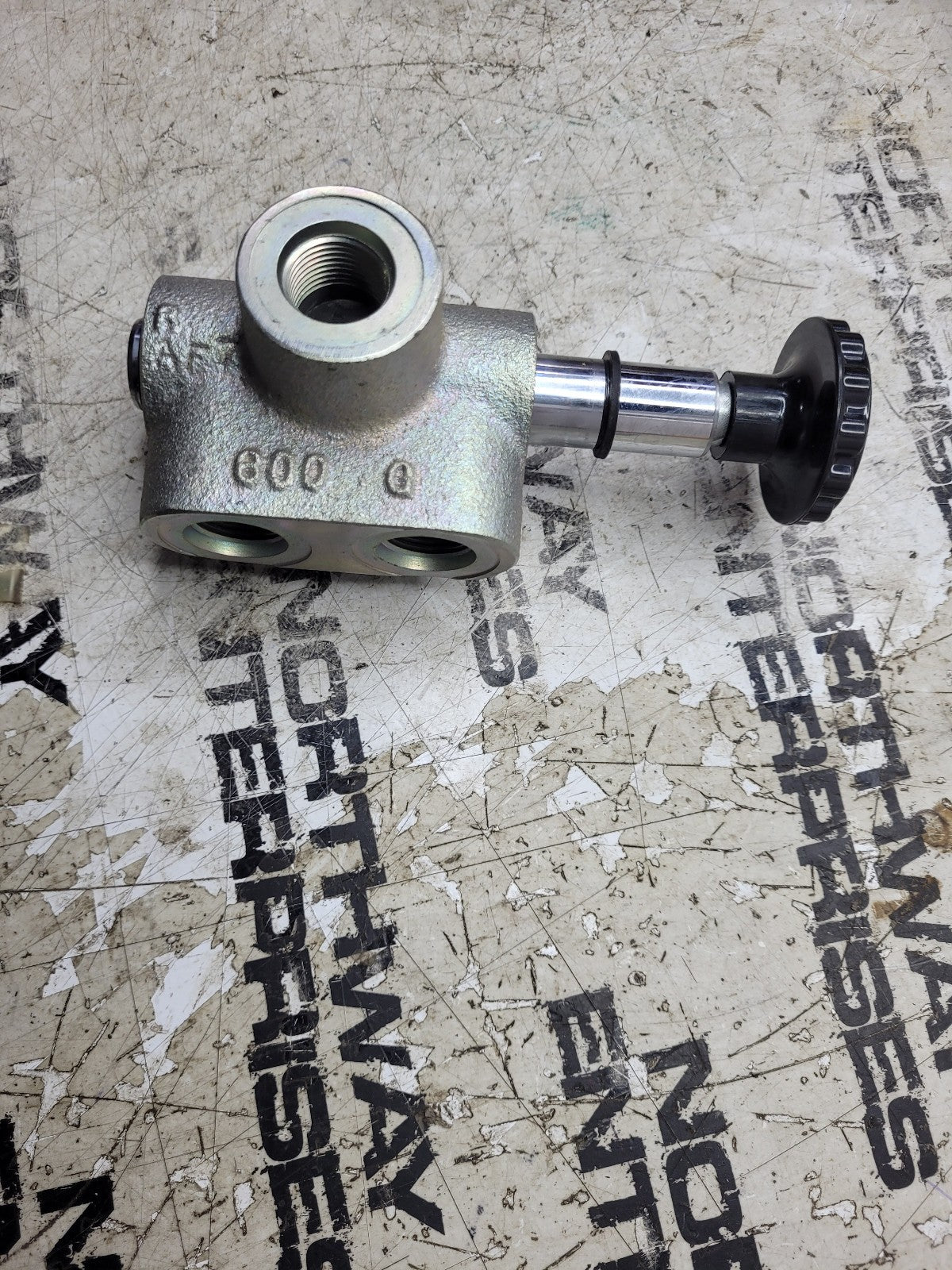 NEW SELECTOR VALVE 00983864 SM-8 PLATED BODY