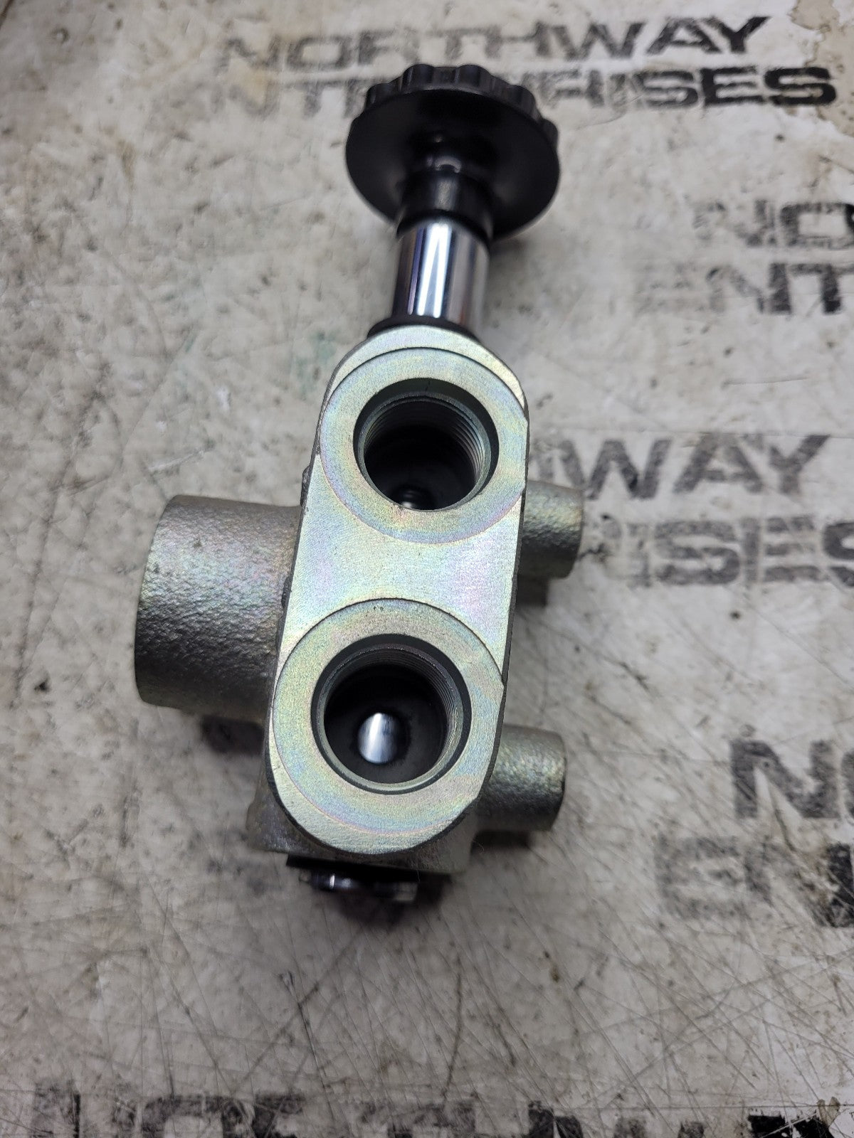 NEW SELECTOR VALVE 00983864 SM-8 PLATED BODY