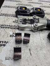 Used E12CCXLX GATOR 12 TON 40MM 8AWG-750 GREENLEE UA12ID CRIMPING TOOL