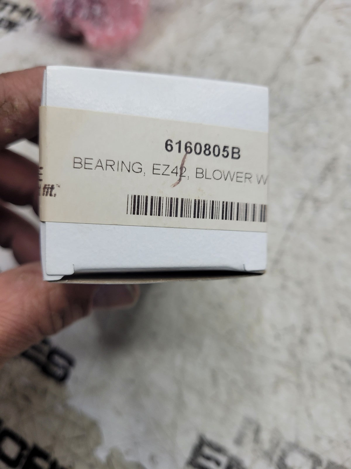 NEW Islandaire 6160805B BEARING, EZ42, BLOWER WHEEL