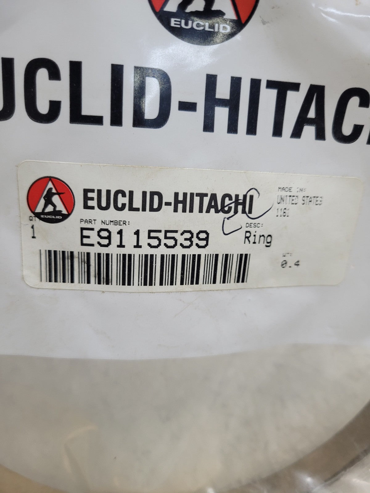 NEW EUCLID E9115539 RING 9115539
