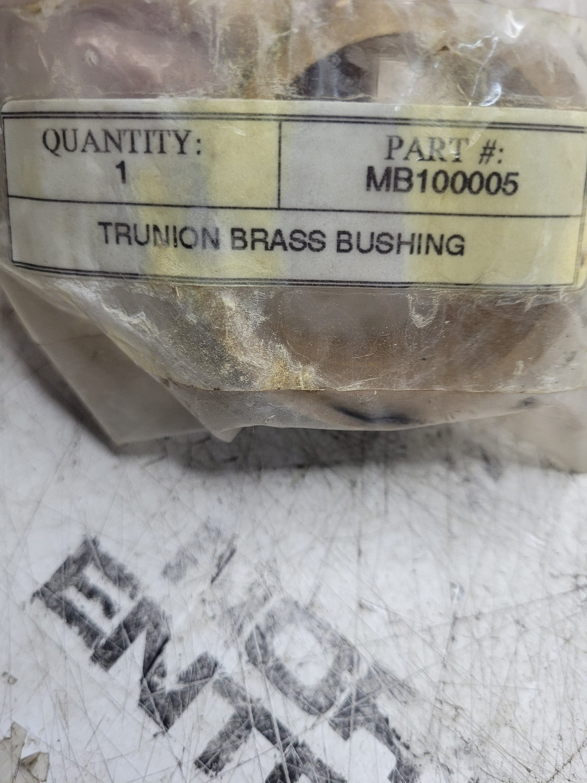 NEW MB100005 TRUNION BRASS BUSHING