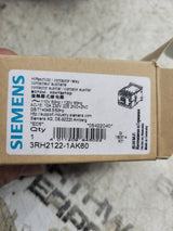 NEW 3RH2122-1AK60 SIEMENS CONTACTOR 10A