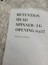 NEW Clean Burn Retention Head Spinner part #11427