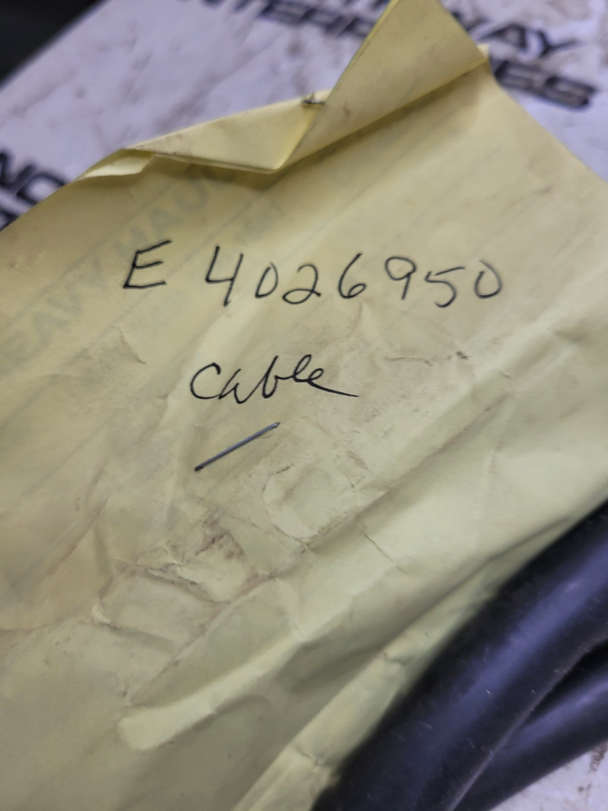 NEW E4026950 EUCLID HITACHI CABLE  4026950