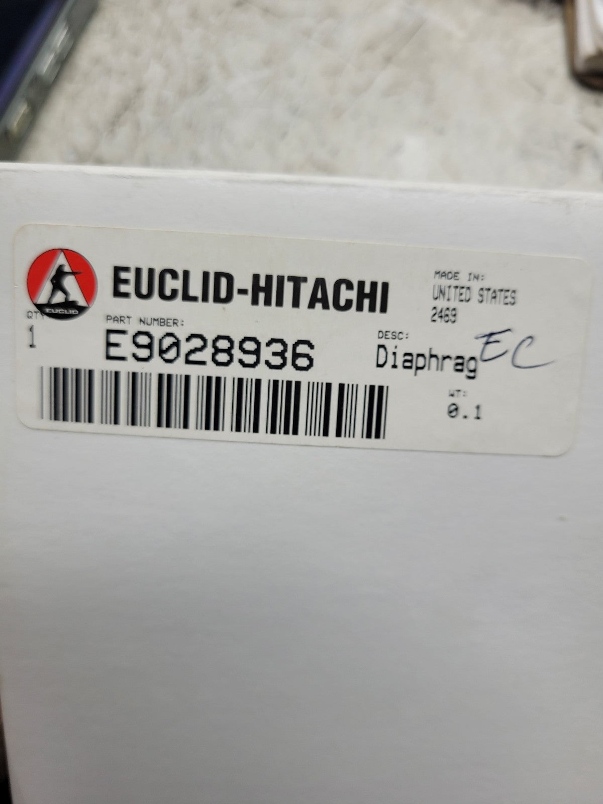 NEW EUCLID DIAPHRAM E9028936 9028936