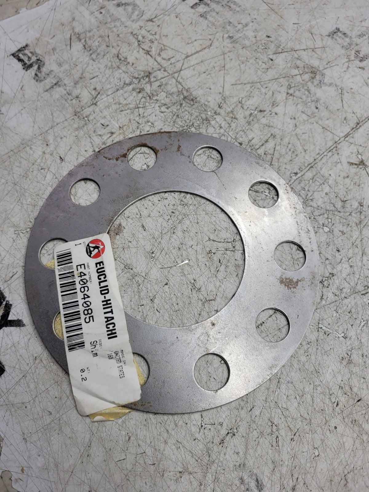 NEW E4064085 EUCLID HITACHI SHIM 4064085