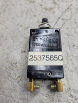 2537565 eta 15 Amp Circuit Breaker FUSE - VME Michigan Clark Euclid M2537565