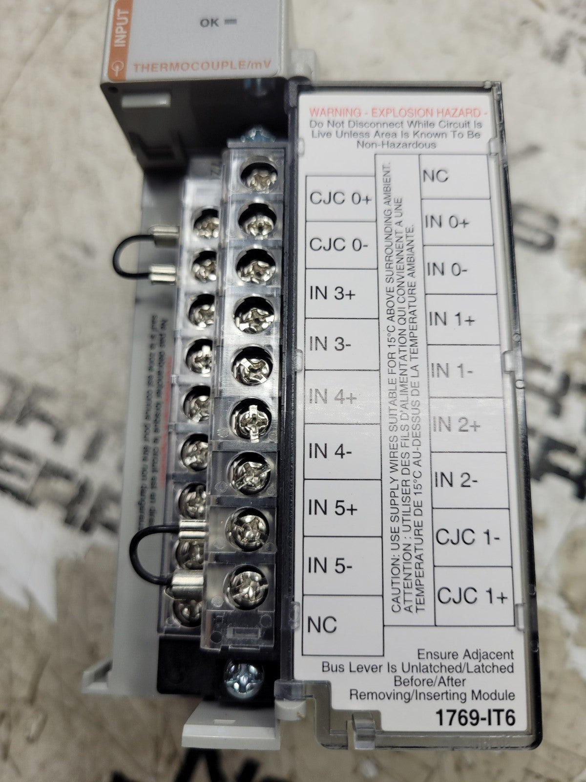 NEW Allen Bradley 1769-IT6 Series A Compact I/O Thermocouple Input Module