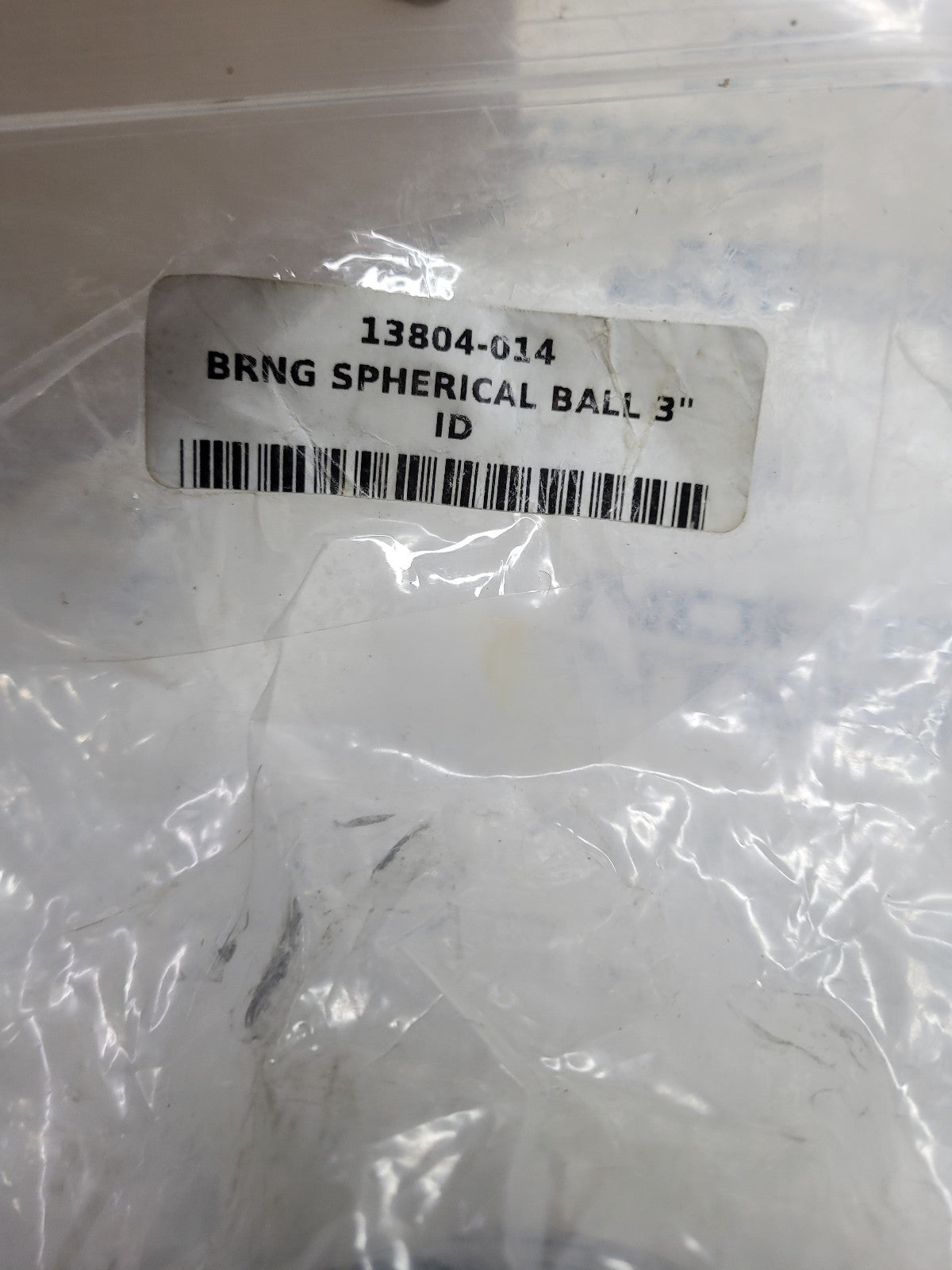 New 13804-014 Xtreme Bearing SPHERICAL BALL 3? ID