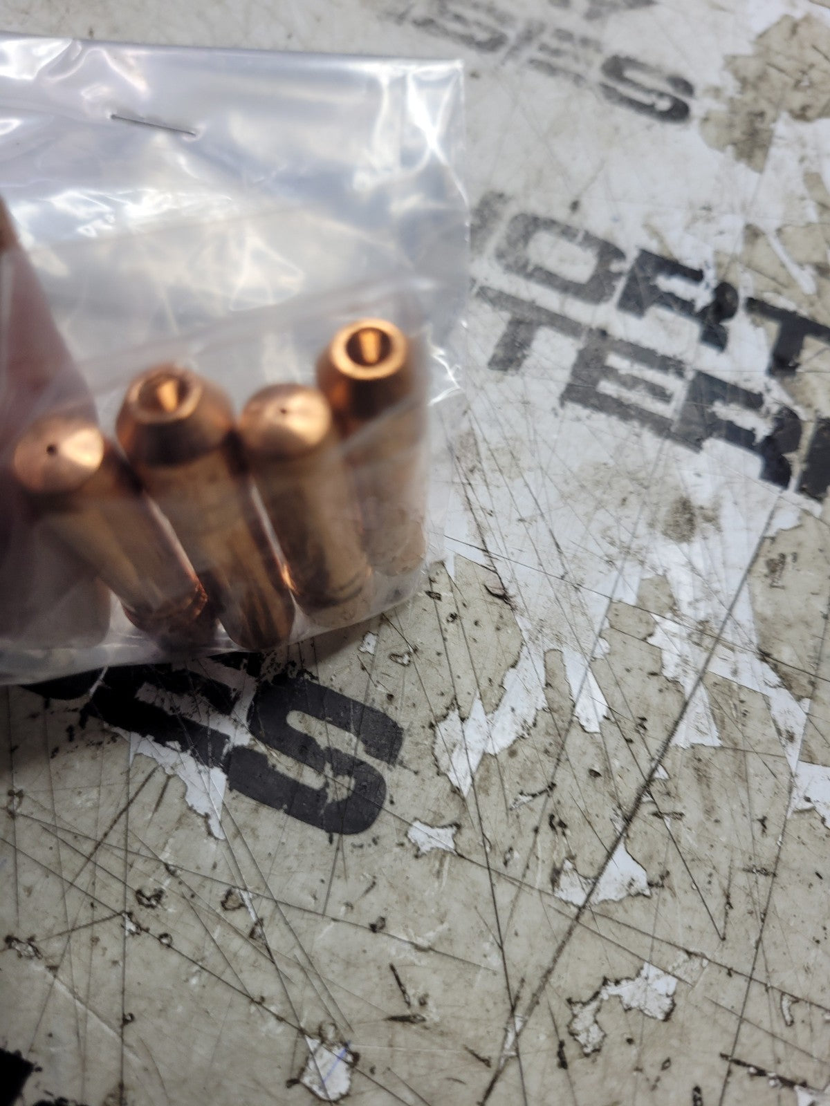 NEW LOT OF 4 PC .035 CONTACT TIP .035"