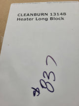 FULLY ASSEMBLED / LOADED NEW CLEANBURN 13148 HEATER BLOCK