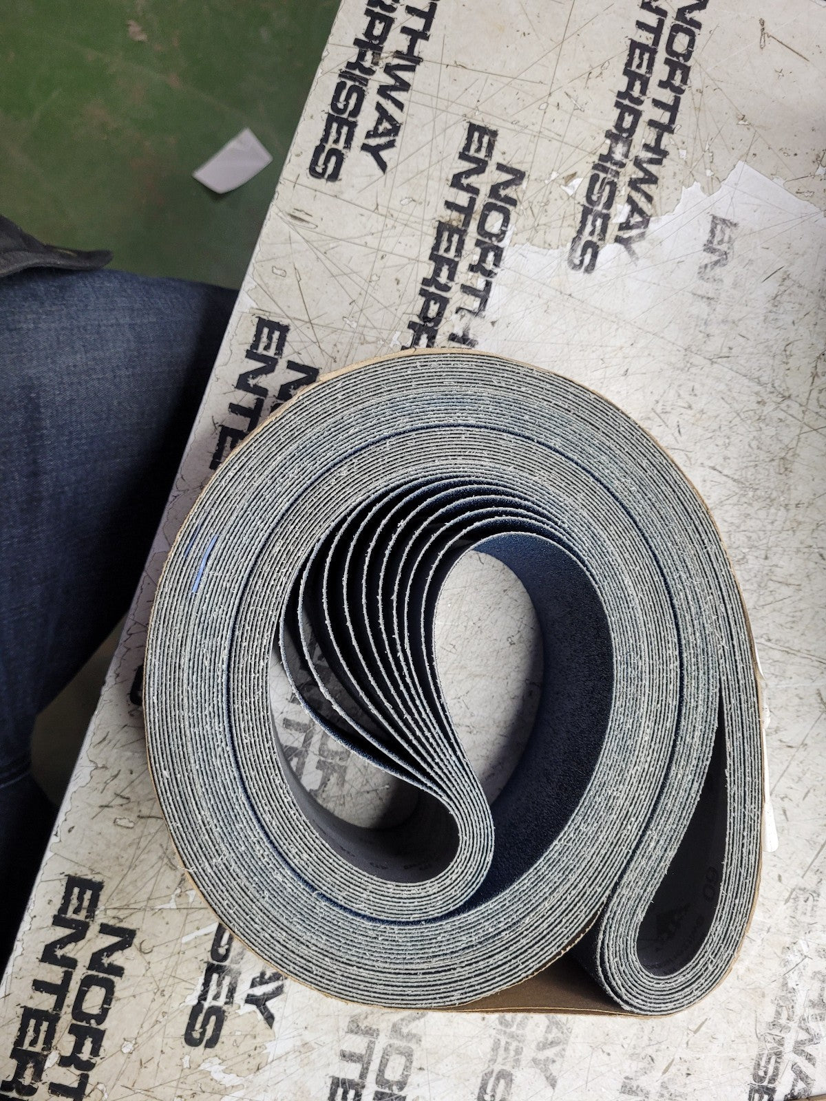 CASE OF 10 BELTS SIA ABRASIVES 2829 60 GRIT 2975.7752.0060 66292370625 3X78 3/4"