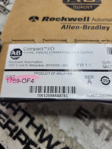 NEW 1769-OF4 SER A CompactLogix Analog Output Module PN-48542 ALLEN BRADLEY