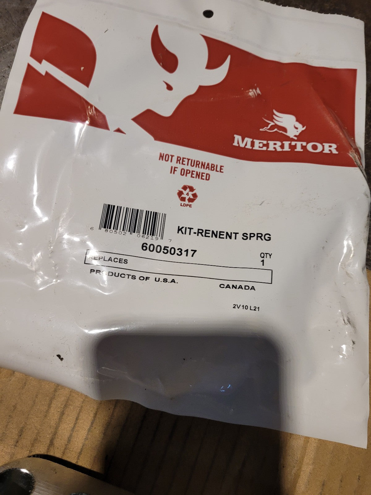 NEW Meritor 60450505001 QUAD LOADED W/MA704 - 6 HOLE 70 MM PISTON