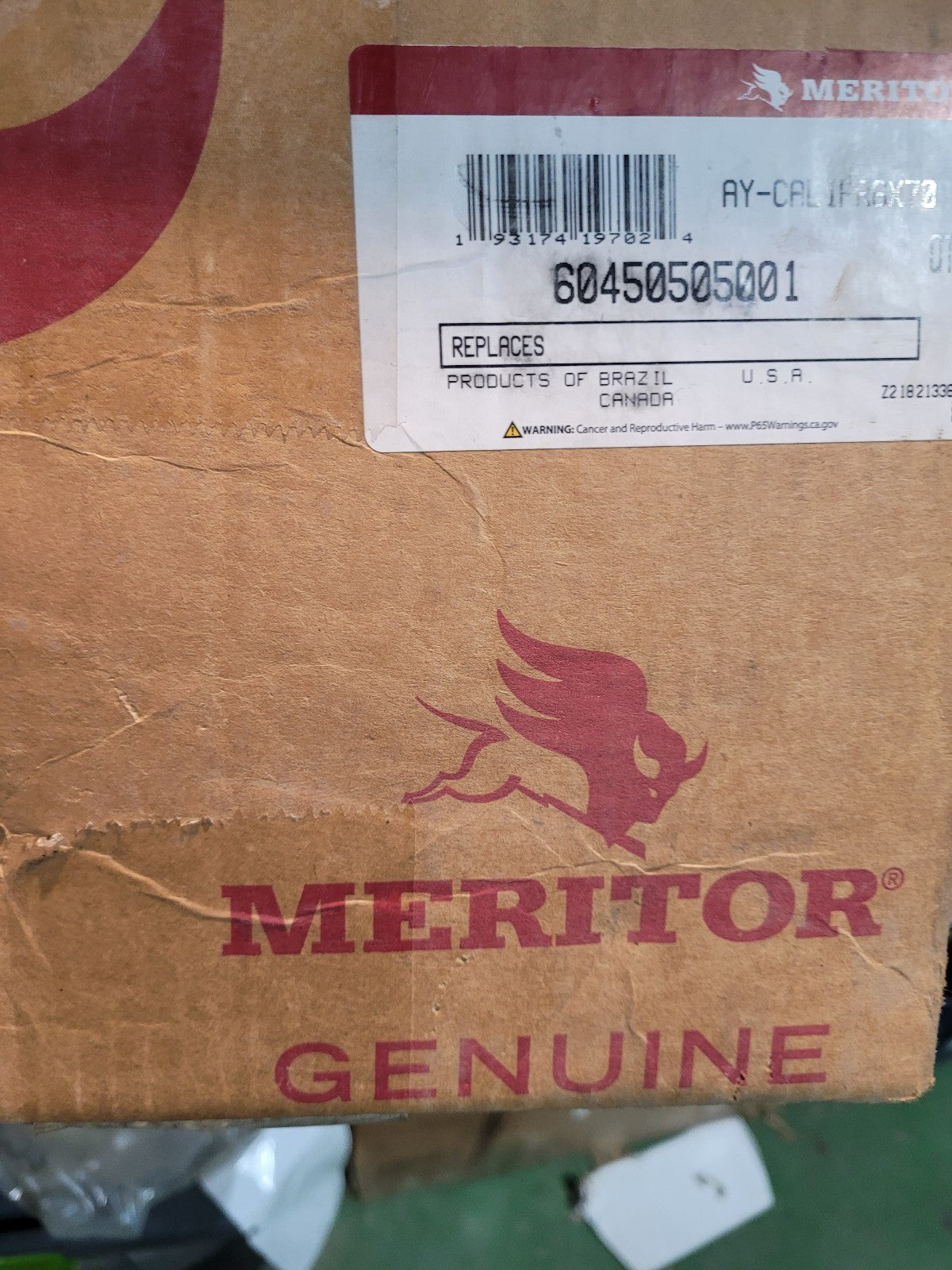 NEW Meritor 60450505001 QUAD LOADED W/MA704 - 6 HOLE 70 MM PISTON