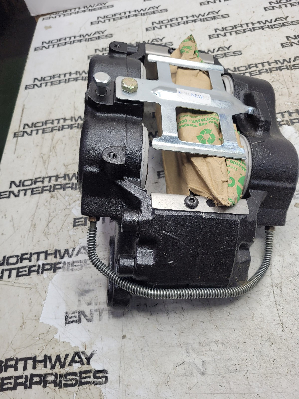 NEW CALIPER, REMAN LH FRT/RH RR, 5011304R91