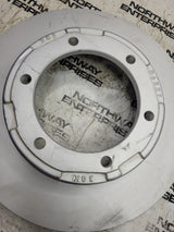 NEW D6227DM GUNITE BRAKE ROTOR HAT SHAPE ABS