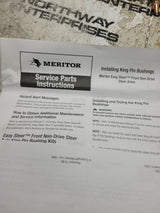 NEW MERITOR R201605 /  CC4Z-3111-A KING PIN KIT