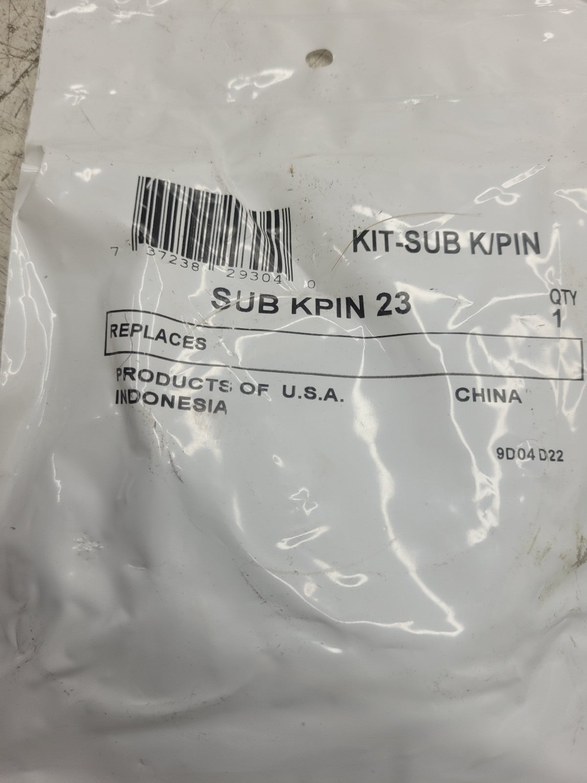 NEW GENUINE MERITOR R201609 KING PIN KIT