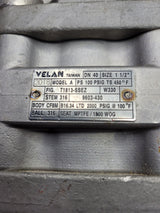 NEW Velan T1813-SSEZ Stainless Socket Ball Valve W330 1 1/2" DN40 CF8M