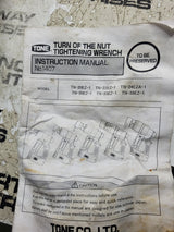 FOR PARTS TN-22EZ-1 Tone Shear Wrench Model TN-22EZ-1