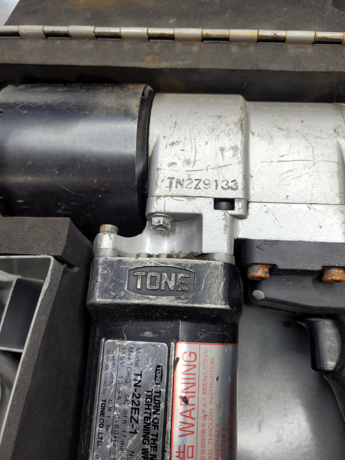 FOR PARTS TN-22EZ-1 Tone Shear Wrench Model TN-22EZ-1