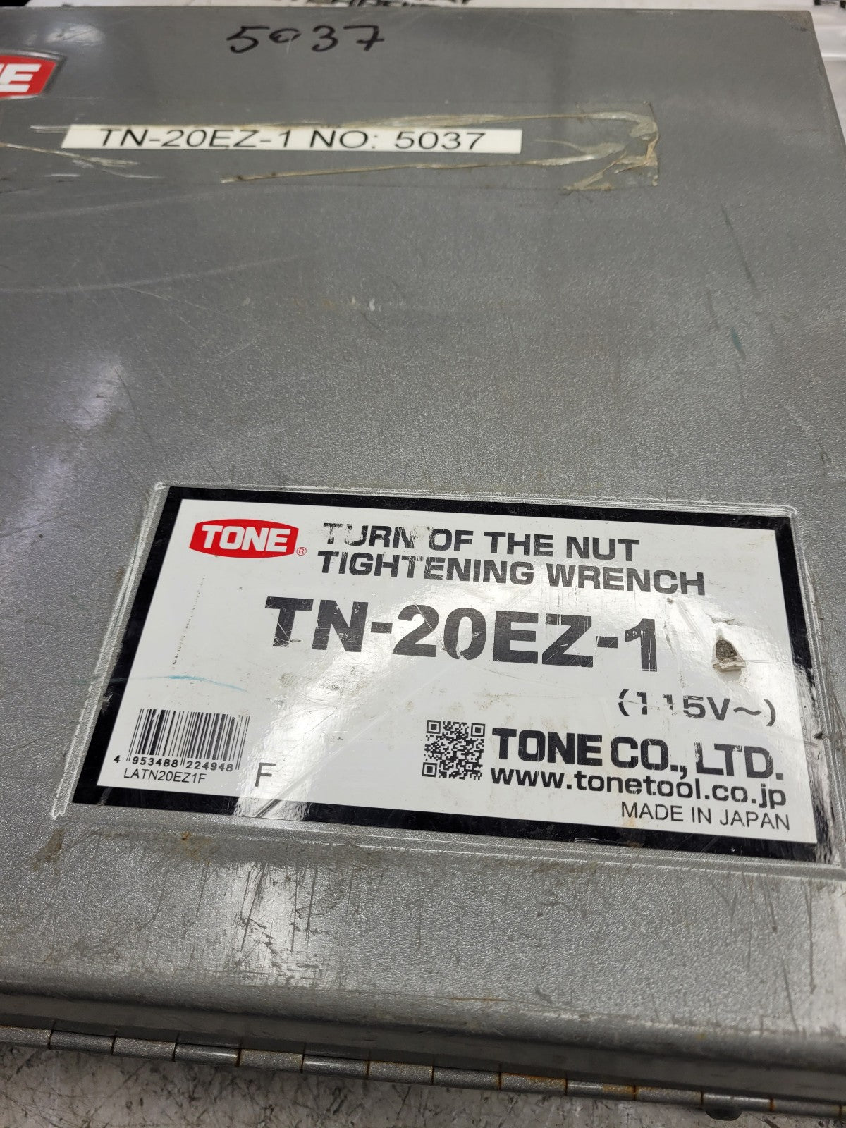 FOR PARTS TN-20EZ-1 Tone Shear Wrench Model TN-20EZ-1