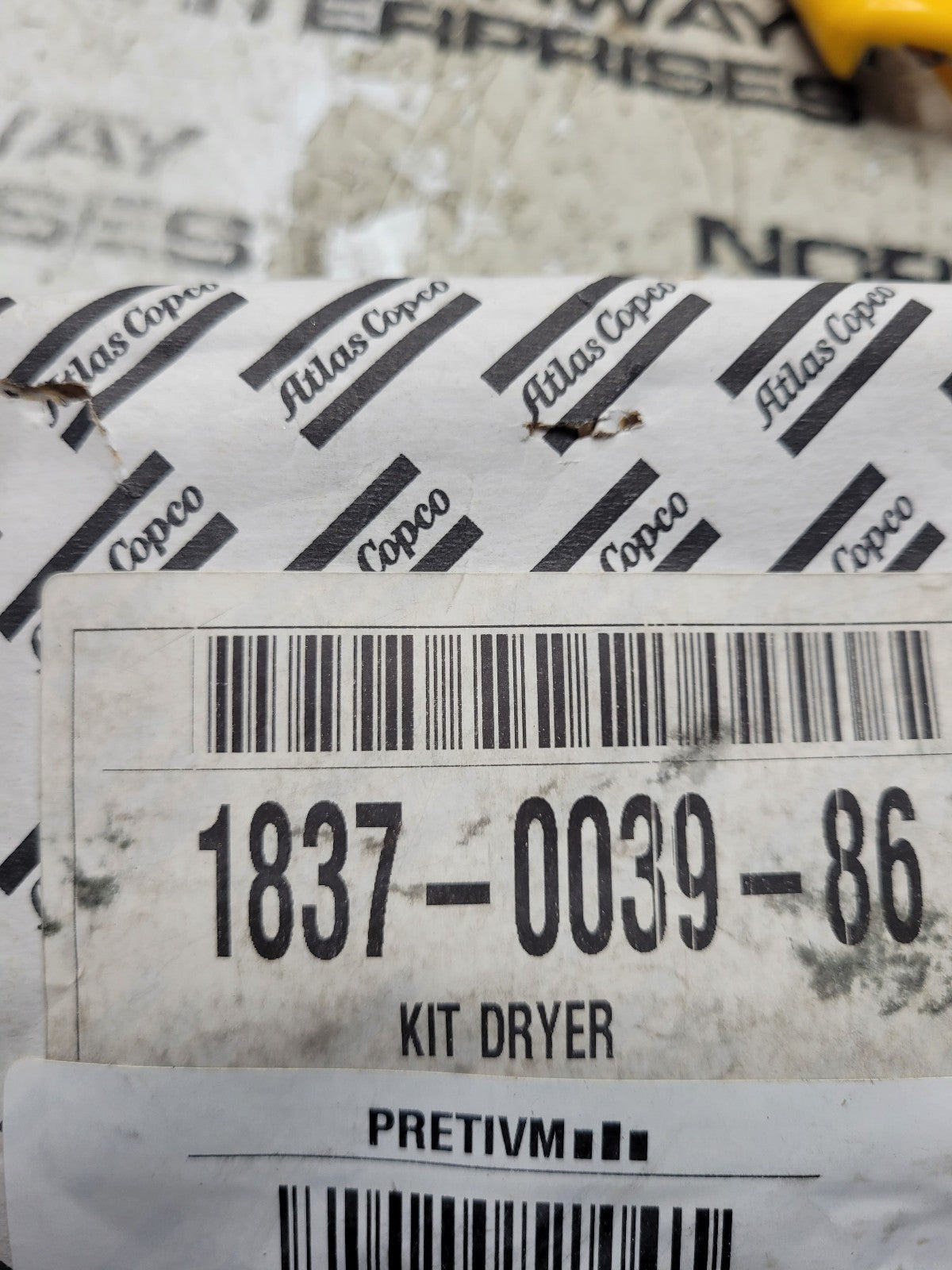 NEW 1837-0039-86 DRYER KIT ATLAS COPCO