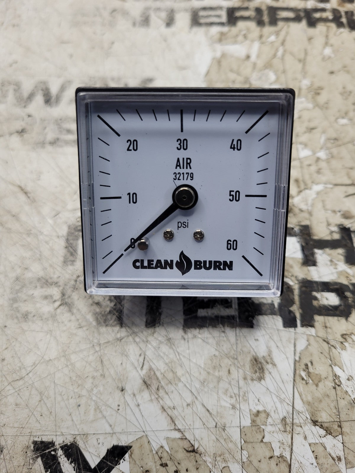 NEW CLEAN BURN Waste Oil Heater #32179 AIR PSI Gauge