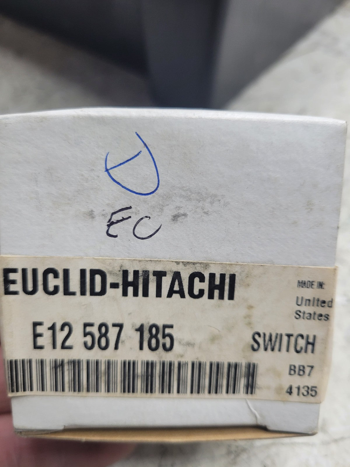NEW E12587185 12587185 EUCLID SWITCH