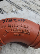 VICTAULIC 3/88.9-45LR NO.110 45* GROOVED LONG RADIUS ELBOW