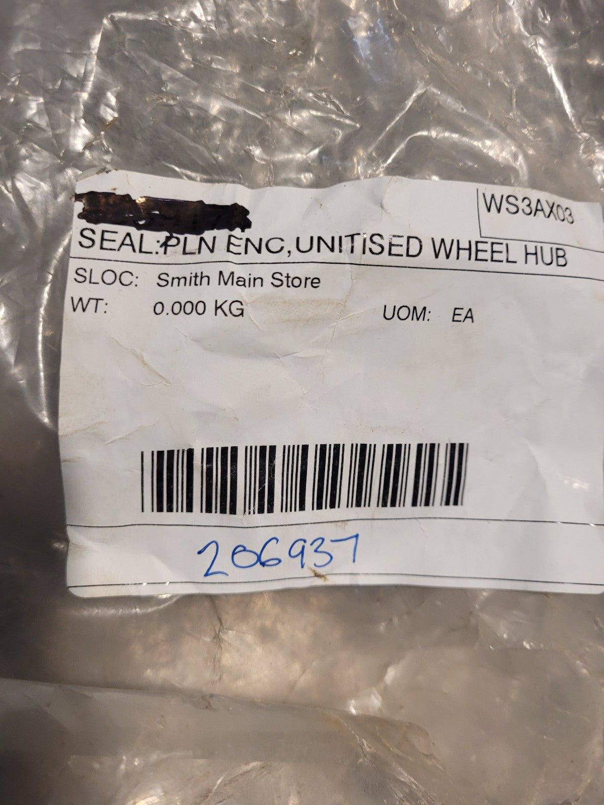 FABCO WARN LOCKING HUB PLN ENC UNITISED WHEEL HUB BH17