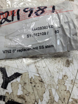V762 6" SS STEM FOR BRAY CONTROLS 767 SERIES VALVE