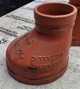 VICTAULIC 6 X 3 NO.51 Eccentric Reducer Grooved End Pipe Fitting