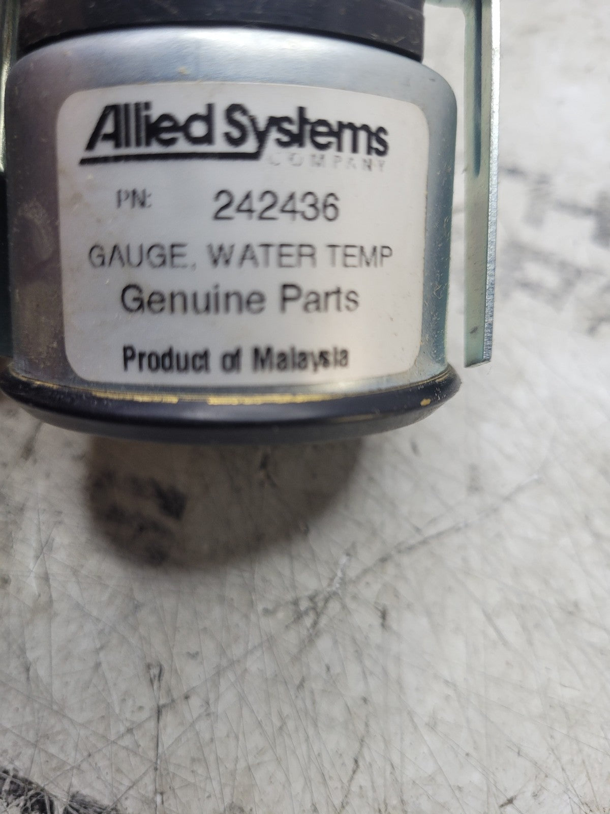 NEW 242436 ALLIED WATER TEMPERATURE GAUGE VDO