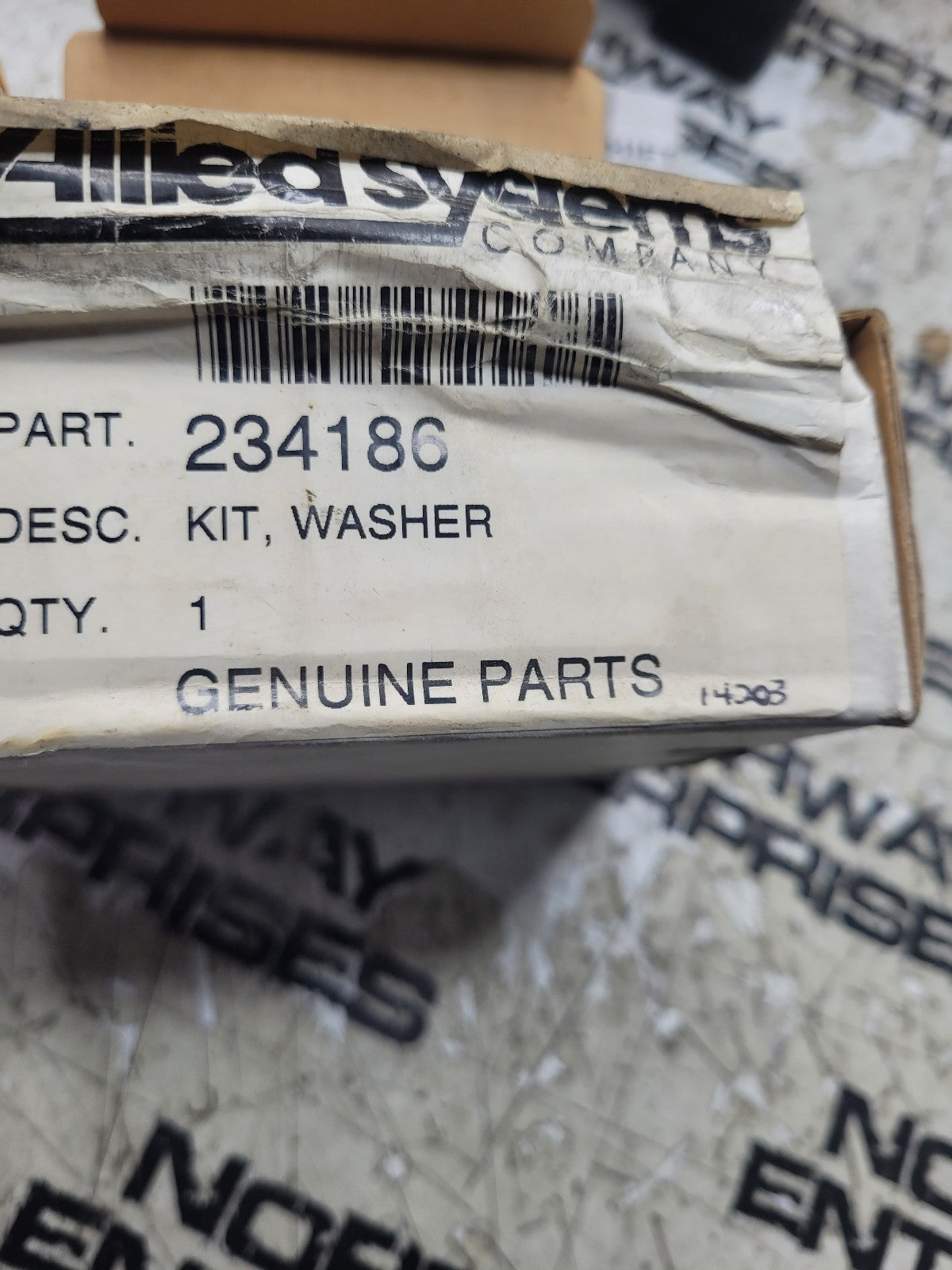 NEW ALLIED 234186 WASHER KIT