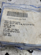 NEW OLD STOCK LOT OF 62 RIVETS  PLT114-8-12 NSN 5320-01-066-6782