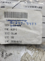 NEW OLD STOCK LOT OF 100PC COLLAR PIN RIVET 5320-01-247-3333 / HL87-5