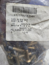 NEW OLD STOCK LOT OF 100 PC RIVETS - 5320-00-658-3584  / BL110-8-15
