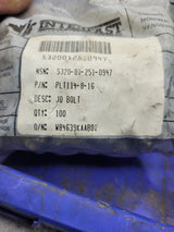 NEW OLD STOCK LOT OF 200 PC RIVETS 5320-01-251-0947 / PLT114-8-16 JO-BOLT