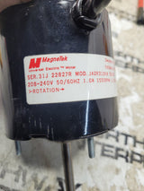 NEW JA2R312K MAGNETEK 208-240V 1.0A 1550RPM 1/15HP A0 ELECTRIC MOTOR