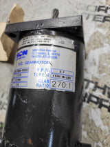 NEW 011-500-9202 BISON GEAR MOTOR 1/15 HP 12 VDC 7.2A 3.7RPM 1100 INLBS