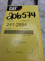 241-2894 CAT CATERPILLAR BELT 2412894