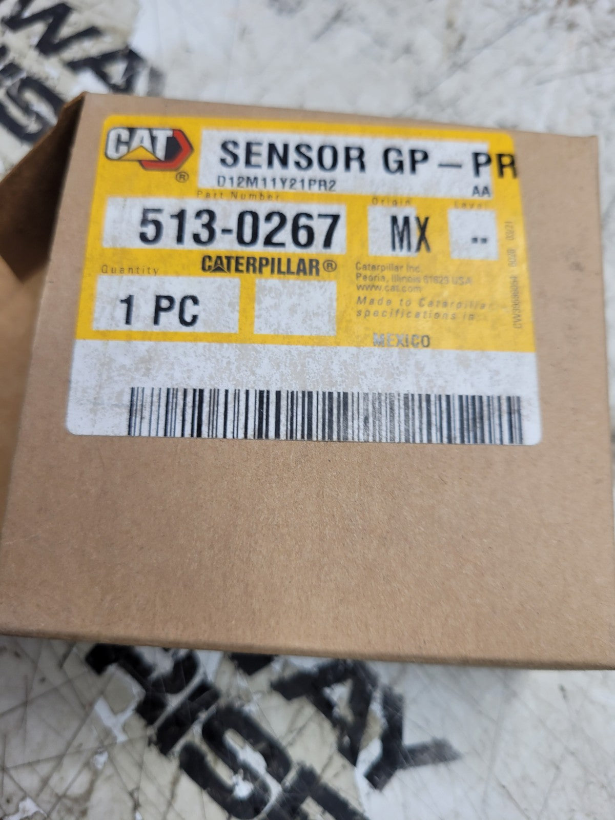 NEW CAT  Differential Pressure Sensor 513-0267 5130267