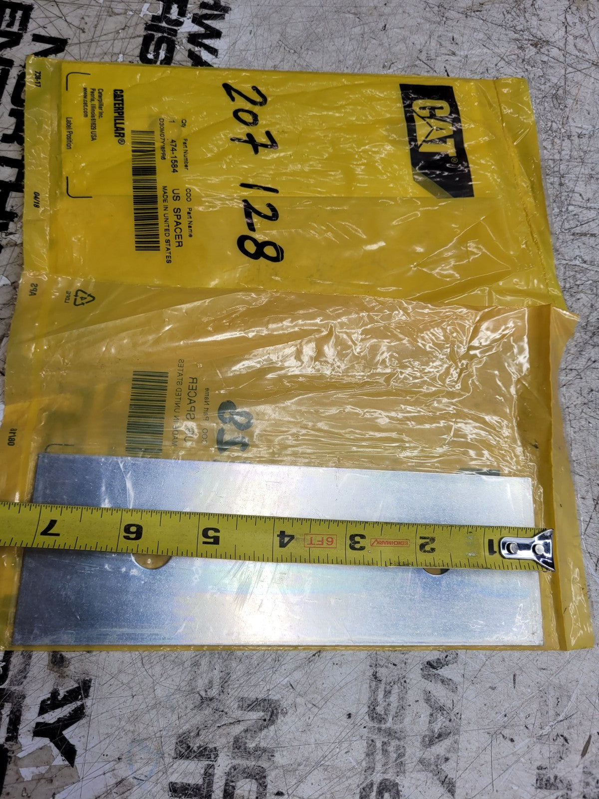 NEW CAT 474-1584 CATERPILLAR 4741584SHIM