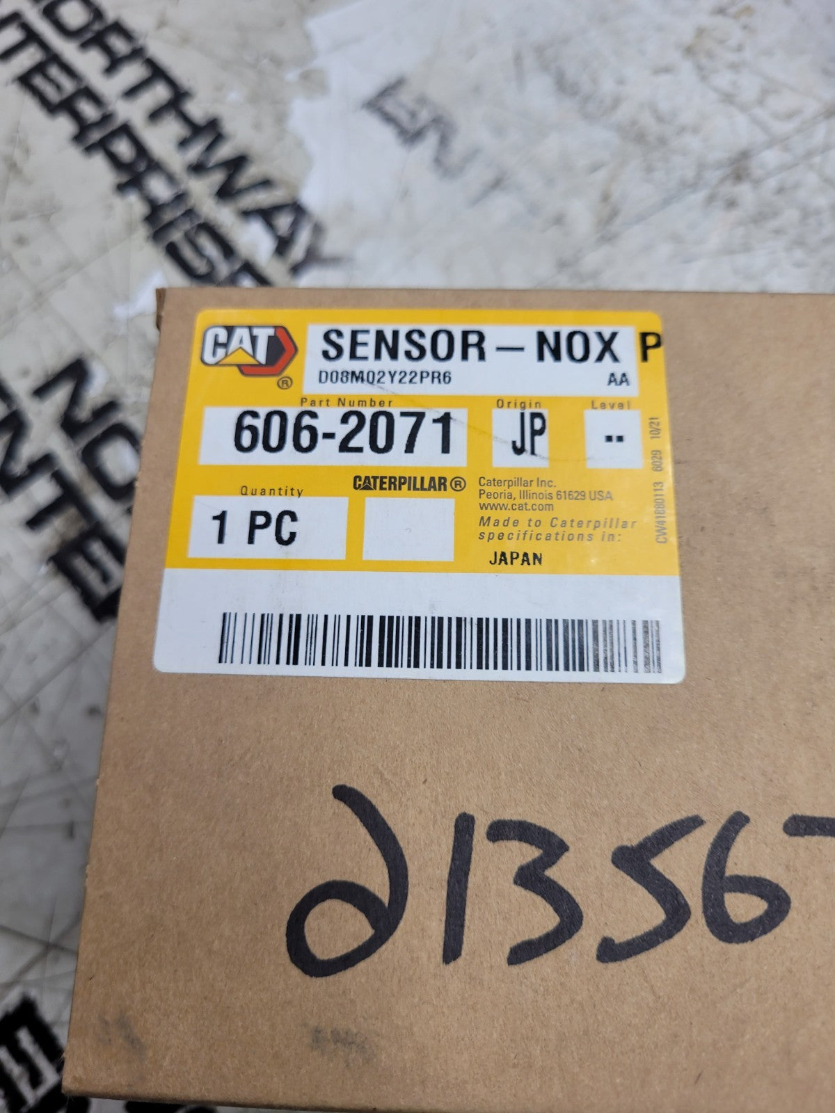 NEW CAT 606-2071 CATERPILLAR 6062071 Nitrogen Oxide (NOx) Sensor