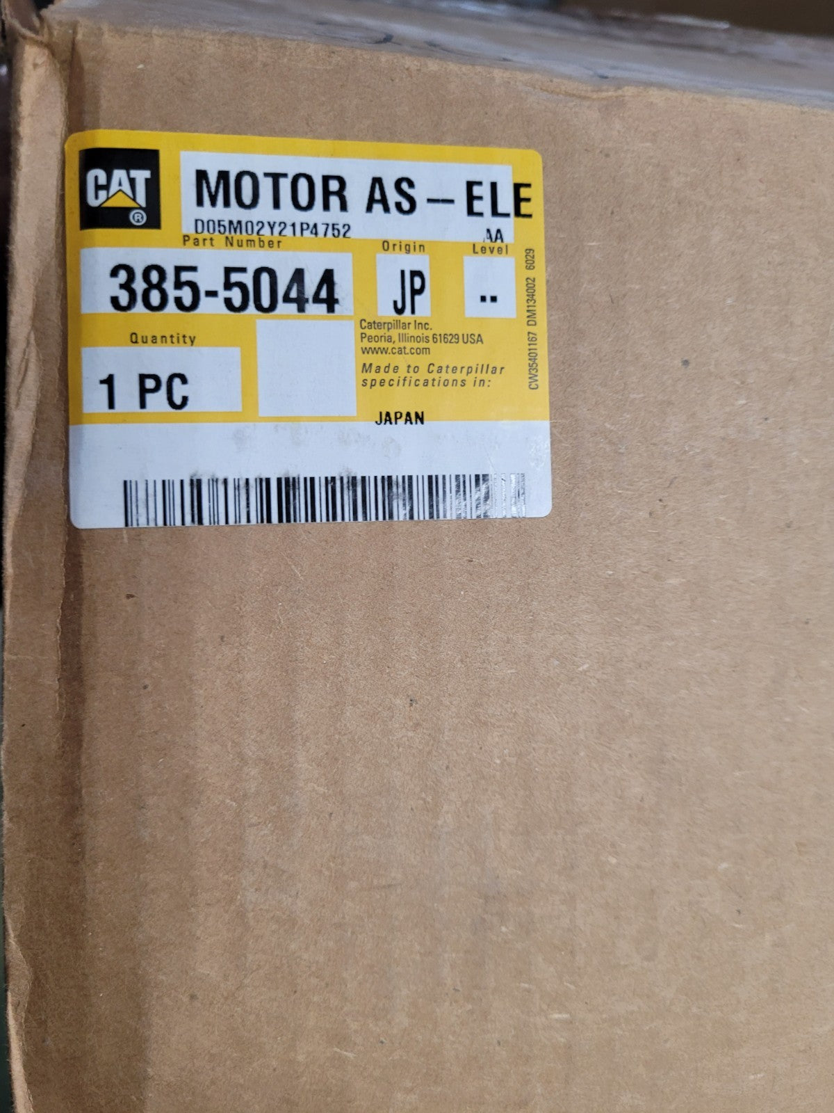 NEW CAT 385-5044 CATERPILLAR 3855044 STARTER STARTING MOTOR