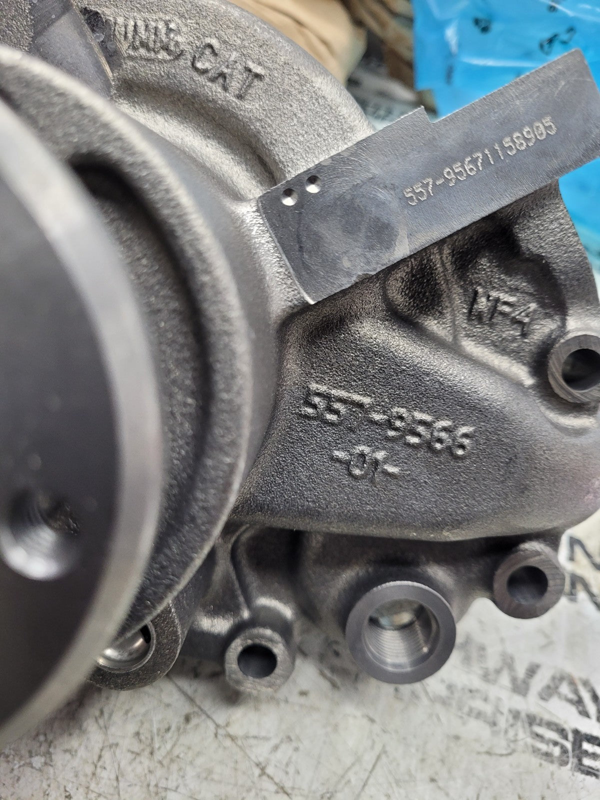 NEW CAT 557-9567 PUMP GP-WATER 5579567WATER PUMP